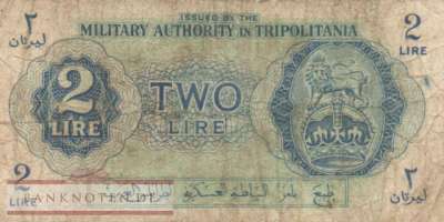 Libyen - 2  Lire (#M002a_VG)