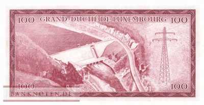 Luxemburg - 100  Francs (#052a_UNC)
