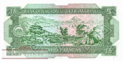 Macao - 5  Patacas (#058c-3_UNC)