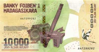 Madagascar - 10.000  Ariary (#103_UNC)