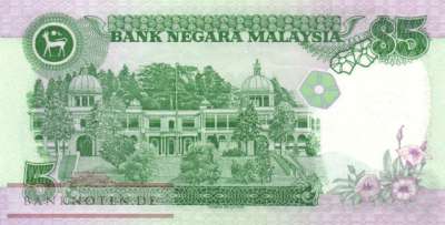 Malaysia - 5  Ringgit (#028a_UNC)