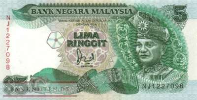 Malaysia - 5  Ringgit (#028a_UNC)