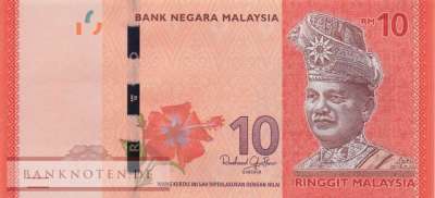 Malaysia - 10 Ringgit (#053d_UNC)