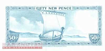 Isle of Man - 50  New Pence (#033a_UNC)