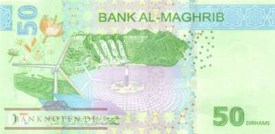 Marokko - 50  Dirhams (#080_UNC)