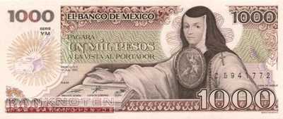Mexico - 1.000  Pesos (#085-YM_UNC)