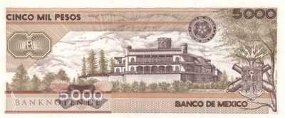Mexico - 5.000  Pesos (#088a-GH_UNC)