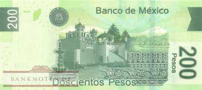 Mexiko - 200  Pesos (#125-AT_UNC)