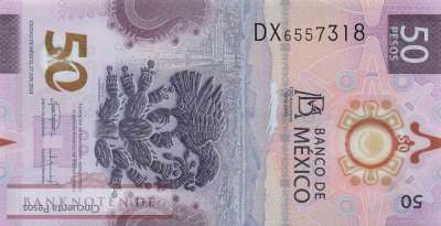 Mexico - 50 Pesos (#138-3_UNC)