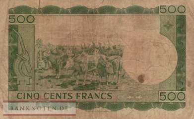 Mali - 500  Francs (#008_VG)