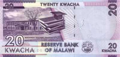 Malawi - 20  Kwacha (#063c_UNC)