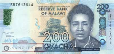 Malawi - 200  Kwacha (#065Af_UNC)