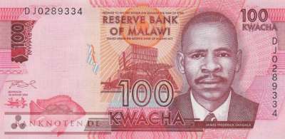 Malawi - 100 Kwacha (#065f_UNC)