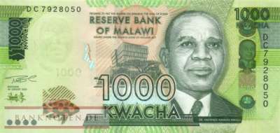 Malawi - 1.000  Kwacha (#067g_UNC)