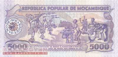 Mozambique - 5.000  Meticais (#133b_UNC)