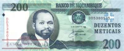 Mozambique - 200  Meticais (#146_UNC)