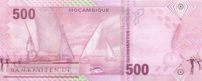 Mozambique - 500  Meticais (#159a_UNC)