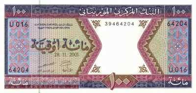 Mauritania - 100  Ouguiya (#004j_UNC)