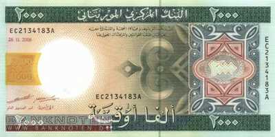 Mauritania - 2.000  Ouguiya (#014b_UNC)