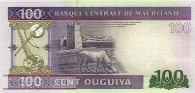 Mauritania - 100  Ouguiya (#016b_UNC)