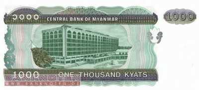 Myanmar - 1.000 Kyats (#077b_UNC)