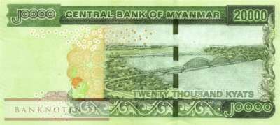 Myanmar - 20.000  Kyats (#087_UNC)