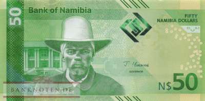 Namibia - 50 Namibia Dollars (#022a_UNC)
