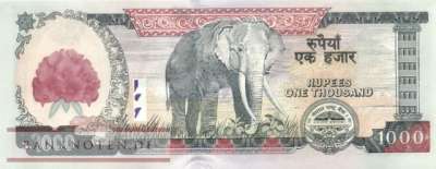 Nepal - 1.000  Rupees (#067b_UNC)