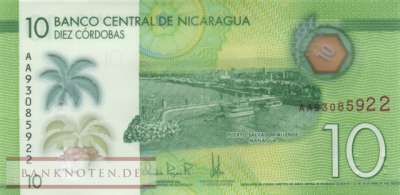 Nicaragua - 10  Cordobas (#209c_UNC)