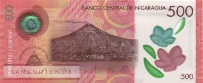 Nicaragua - 500  Cordobas (#217b_UNC)