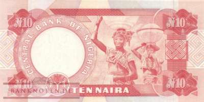 Nigeria - 10  Naira (#025i-1_UNC)