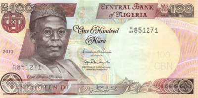 Nigeria - 100  Naira (#028j-1_UNC)