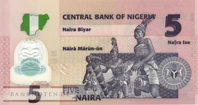 Nigeria - 5  Naira (#038a_UNC)