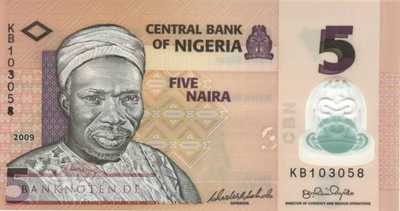 Nigeria - 5  Naira (#038a_UNC)