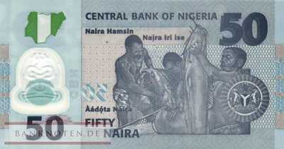 Nigeria - 50  Naira (#040f_UNC)