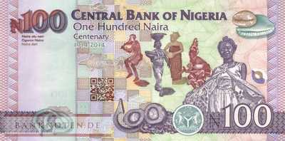 Nigeria - 100  Naira (#041a-1_UNC)