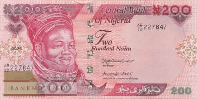 Nigeria - 200 Naira (#047e_UNC)