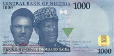 Nigeria - 1.000  Naira (#049d_UNC)