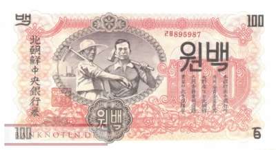 Korea North - 100 Won (#011b_UNC)