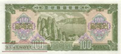 Korea North - 100  Won (#017_UNC)