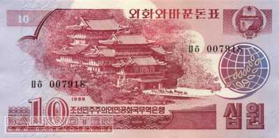 Nordkorea - 10 Won (#037_UNC)