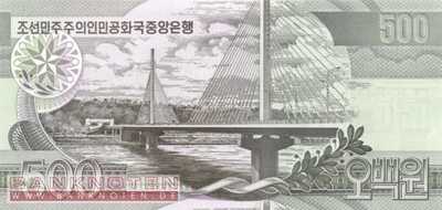 Nordkorea - 500  Won (#044c_UNC)