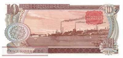 Nordkorea - 10  Won - 60 Jahre Kim Jong Il (#CS08Gc_UNC)
