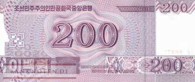 Nordkorea - 200  Won - 100 Jahre Kim Il Sung (#CS13-2_UNC)