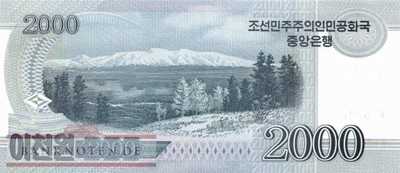 Korea North - 2.000  Won - years Kim Il Sung (#CS16_UNC)