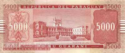 Paraguay - 5.000  Guaranies (#223a_UNC)