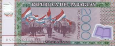 Paraguay - 2.000  Guaranies (#228e_UNC)