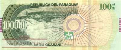Paraguay - 100.000  Guaranies (#240b_UNC)