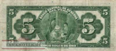 Peru - 5  Soles (#066Aa-41_F)