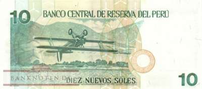 Peru - 10  Nuevos Soles (#175_UNC)